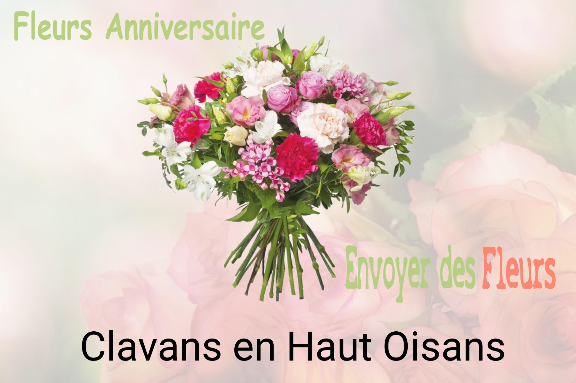 Bouquet de fleurs d’anniversaire livré à Clavans-en-Haut-Oisans